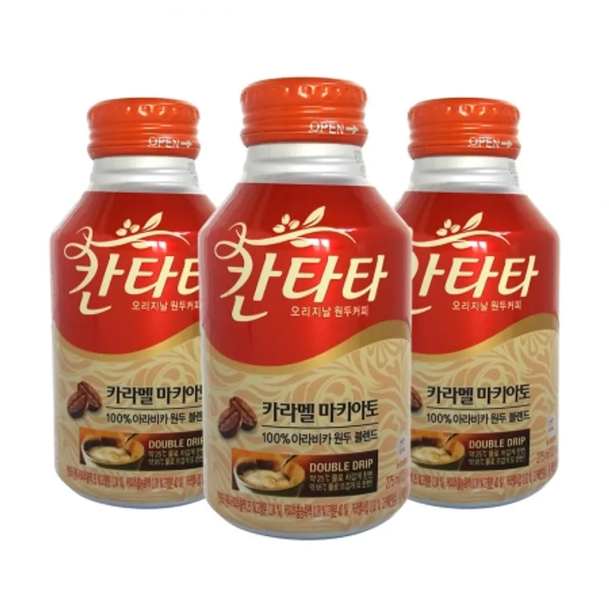 롯데칠성 칸타타 카라멜 마키아토 275ml 24개 이미지
