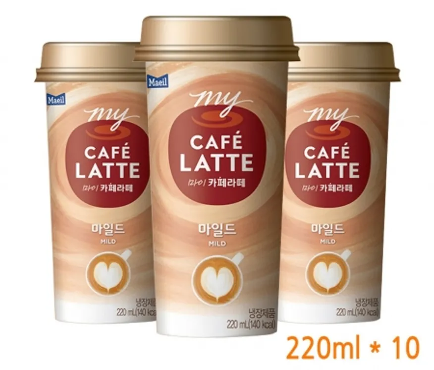 매일 카페라떼마일드 220ml 10개 이미지