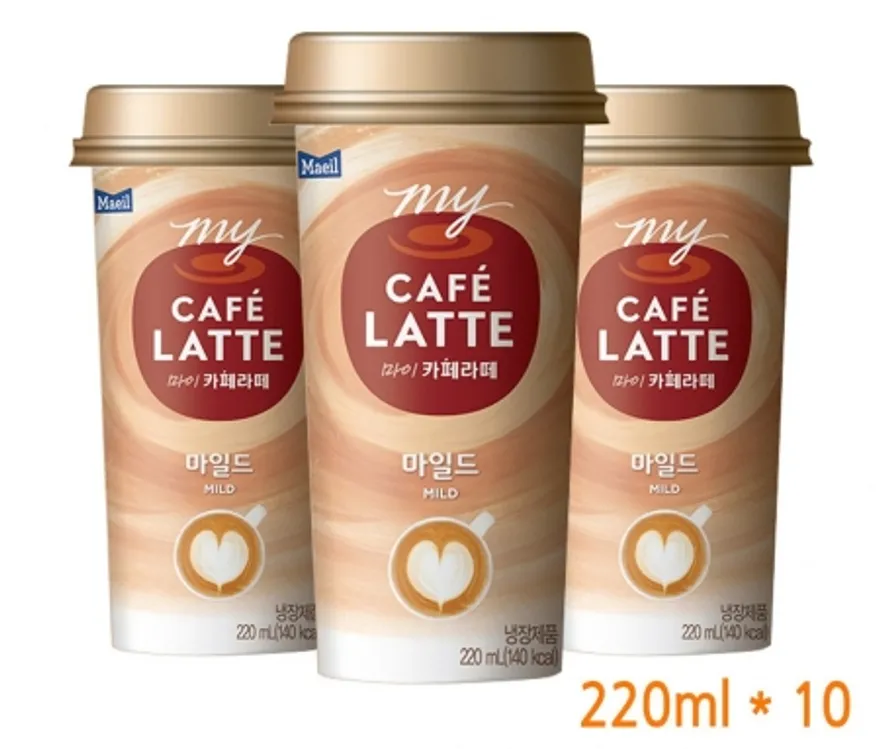 매일 카페라떼마일드 220ml 10개 이미지