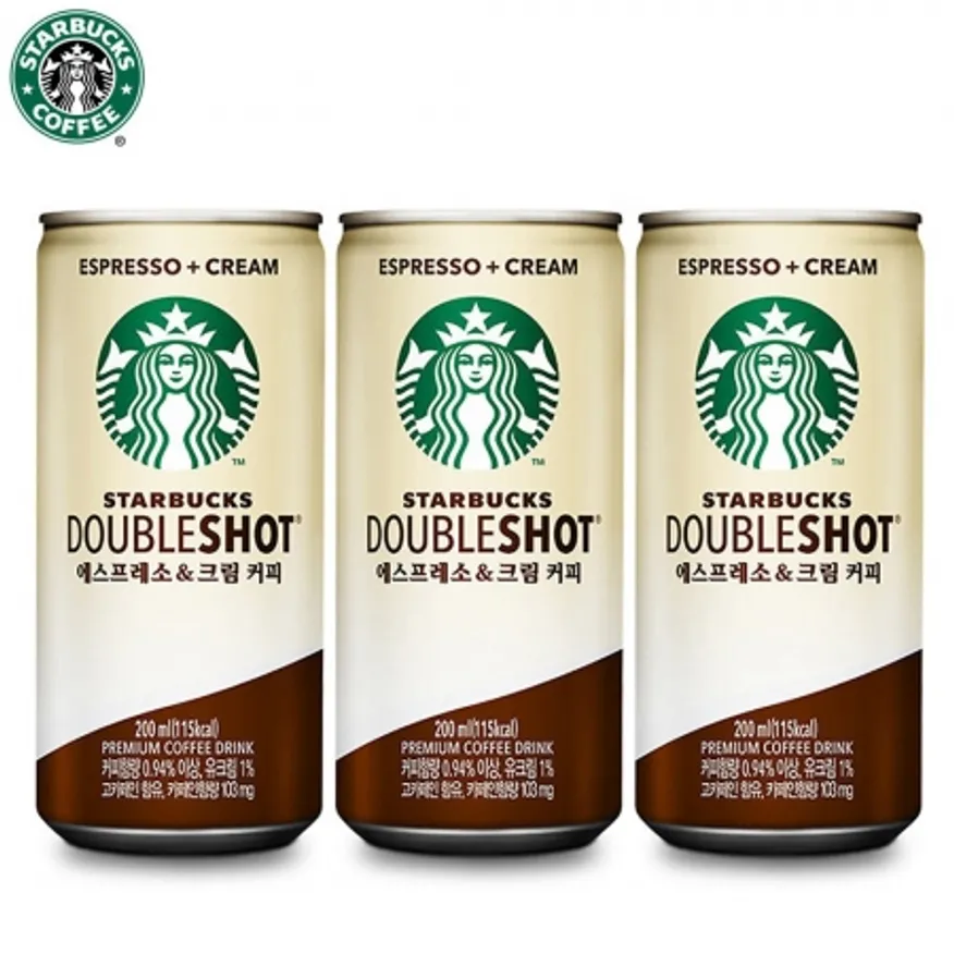 스타벅스 더블샷 에스프레소크림 200ml 36개 이미지