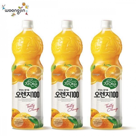 웅진 자연은 오렌지100% 1.5L 12개