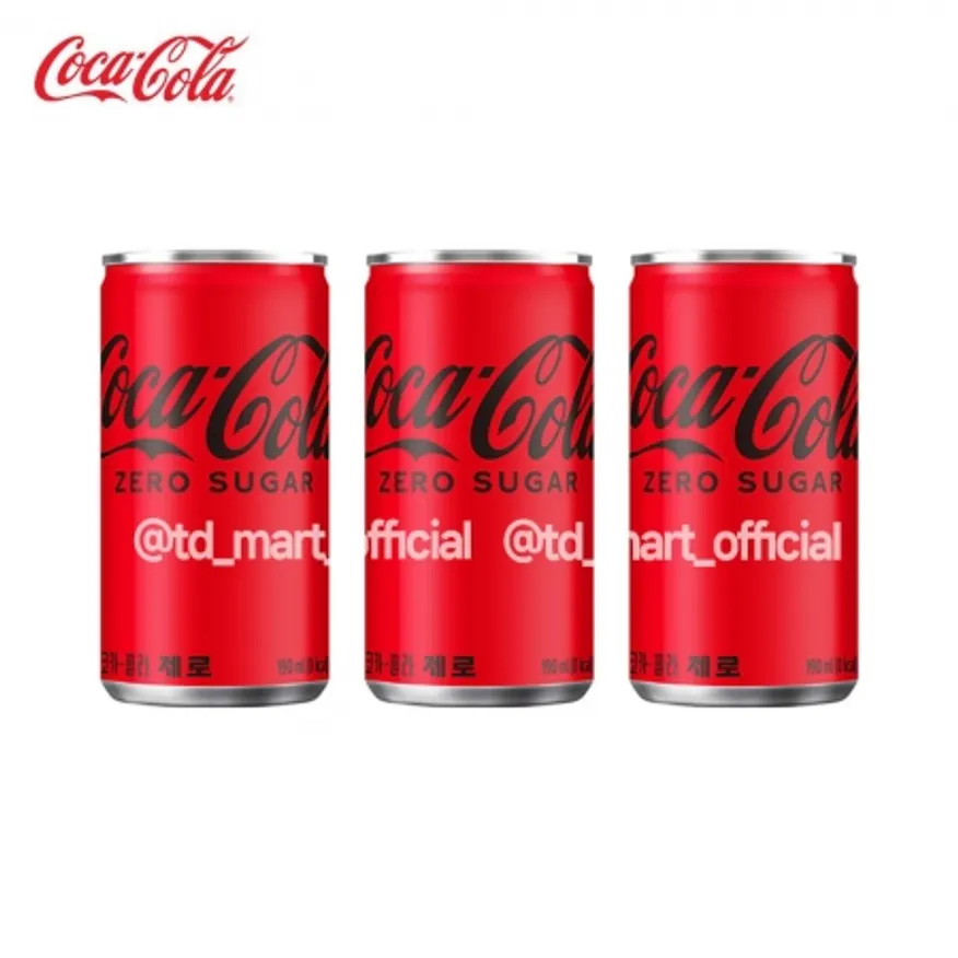 코카콜라제로190ml(업소) 이미지