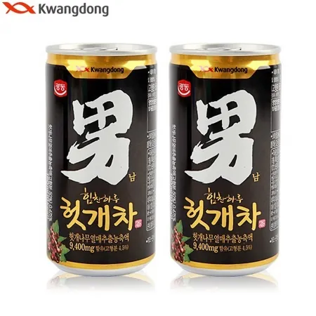 광동 헛개차 캔 180ml 30개