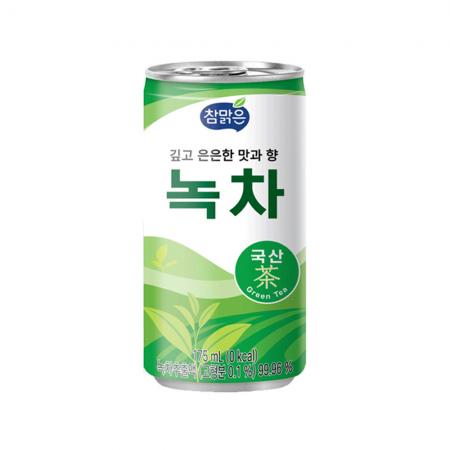 참맑은 녹차 캔 175ml 30개