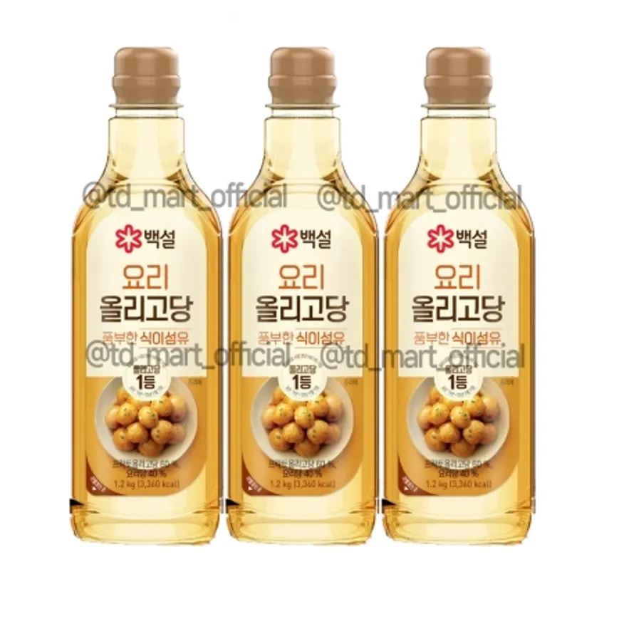백설 요리 올리고당 1.2kg 3개 이미지