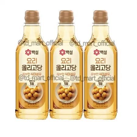백설 요리 올리고당 1.2kg 3개