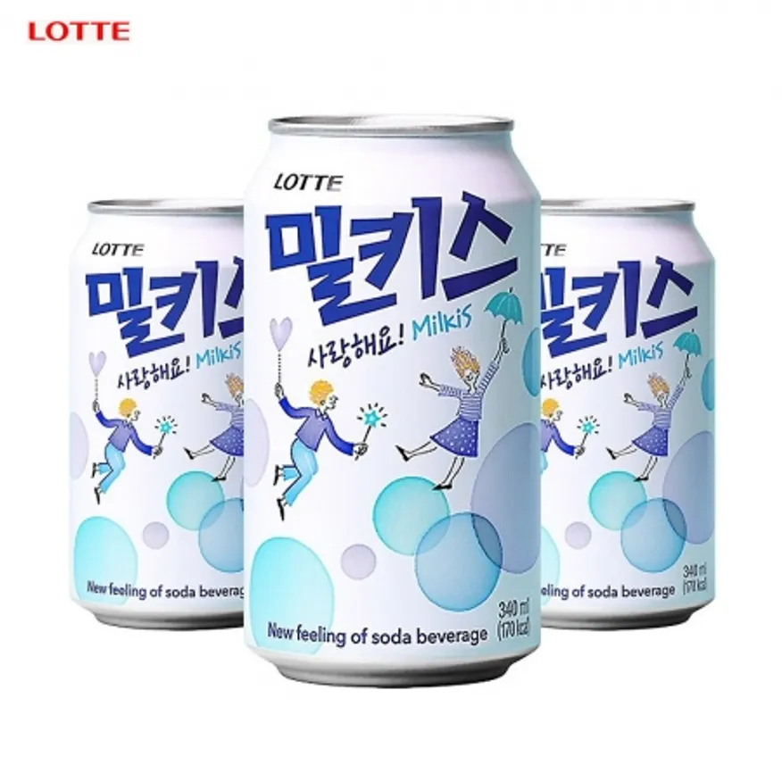 롯데칠성 밀키스 캔 340ml 24개 이미지