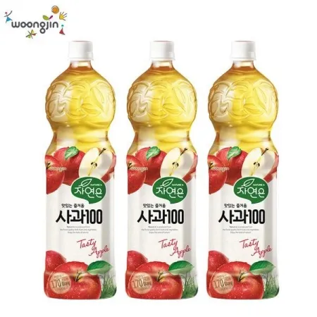 웅진 자연은 사과 1.5L 12개