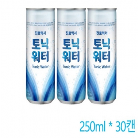 진로 토닉워터 캔 250ml 30개