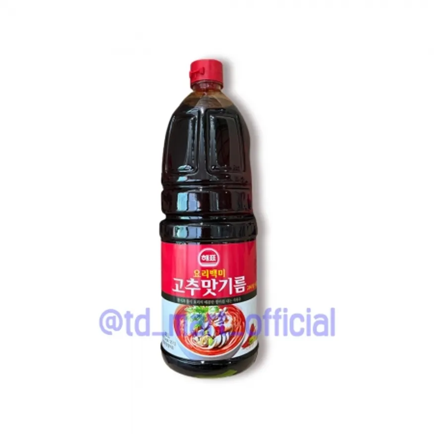 사조 해표 고추맛기름 1.8L 1개 이미지