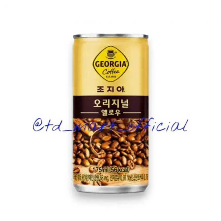 조지아 오리지날 캔커피 175ml 30개 이미지