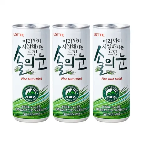롯데 솔의눈 240ml 30개