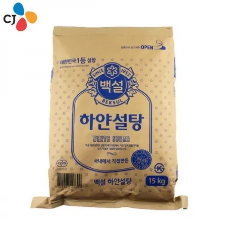 백설 하얀설탕 15kg 1개