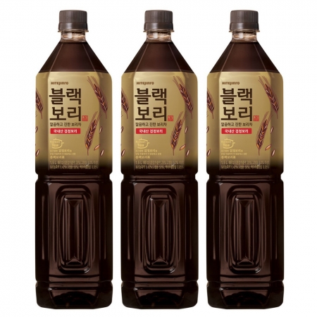 진로 블랙보리 1.5L 12개