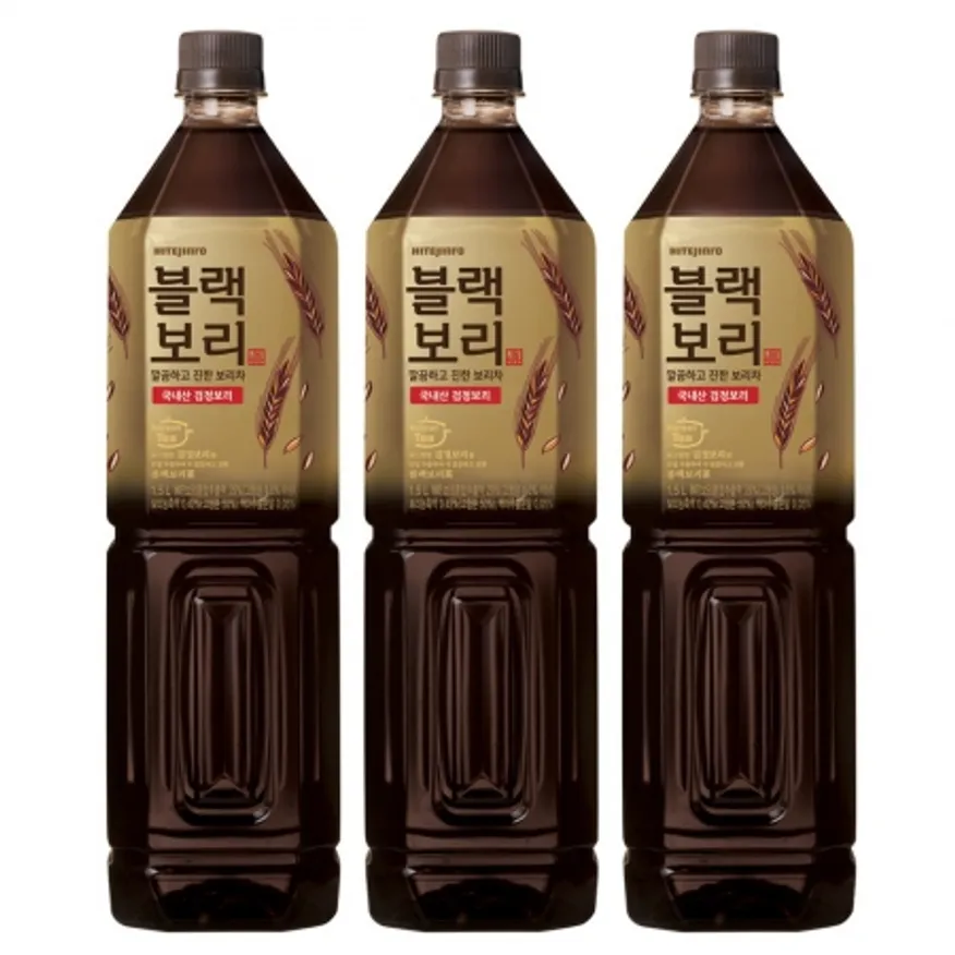진로 블랙보리 1.5L 12개 이미지