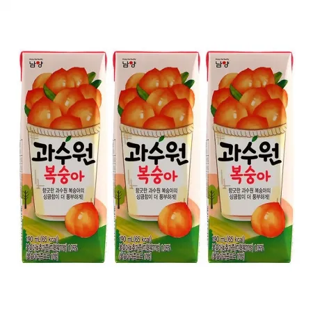 남양 과수원 복숭아 190ml 24개