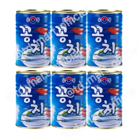 유동 꽁치400g 6개