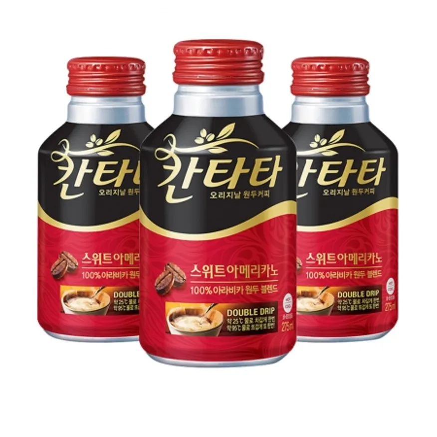 롯데칠성 칸타타 스위트 아메리카노 275ml 24개 이미지
