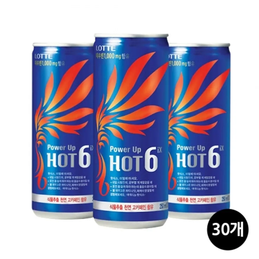 롯데 핫식스 오리지널 250ml 30개 이미지
