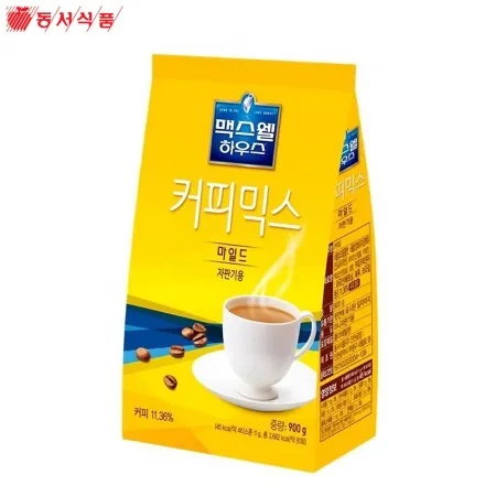 동서 맥스웰 커피믹스 마일드 자판기용 900g 12개