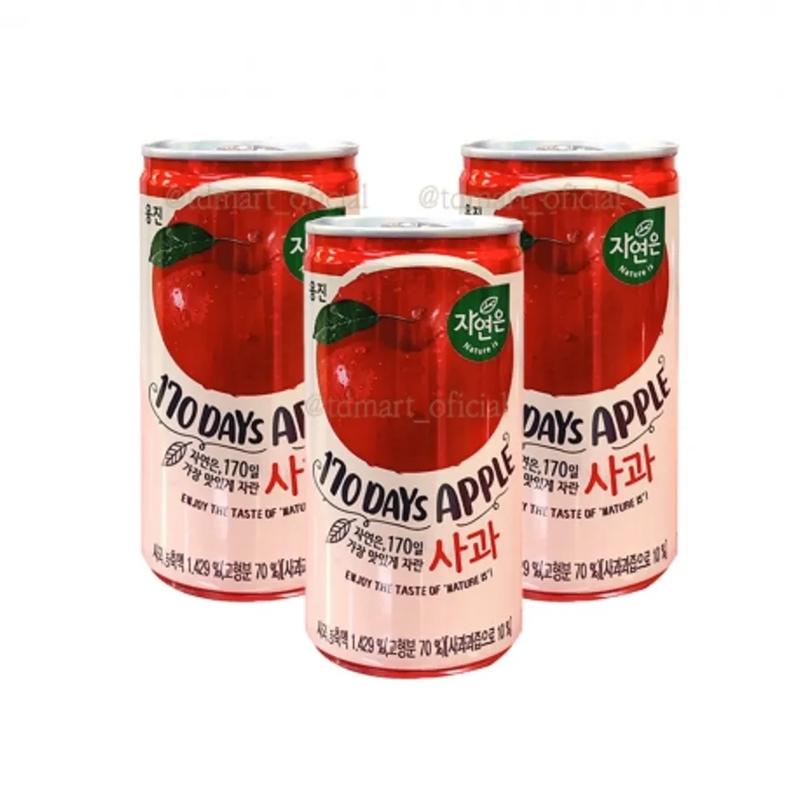 웅진 자연은 사과 180ml 30개 이미지