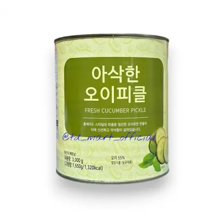 신세계 아삭한 오이피클 3kg 1개