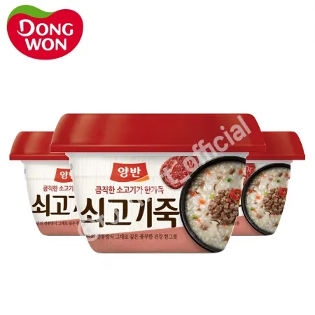 동원 양반 쇠고기죽 285g 6개