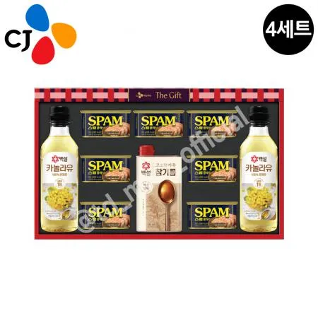 스팸 특별한선택N호 4세트