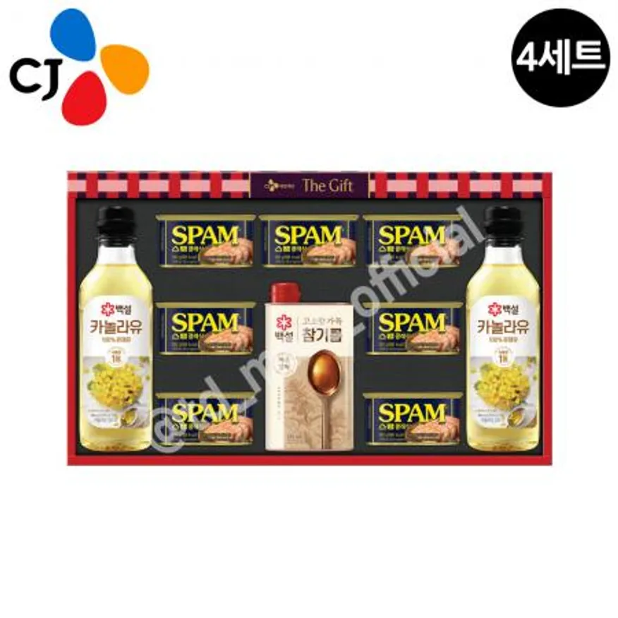 스팸 특별한선택N호 4세트 이미지