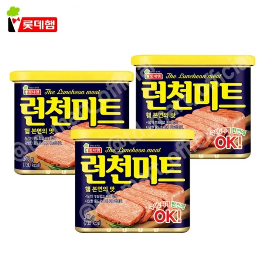 롯데 런천미트 340g 6개입 이미지