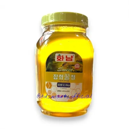 화남 스위트 잡화꿀청 2.4kg 1개