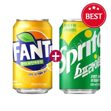 환타 파인 업소용 350ml 24개 + 스프라이트 355ml 24개 세트상품