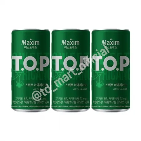 티오피 스위트아메리카노 200ml 36개