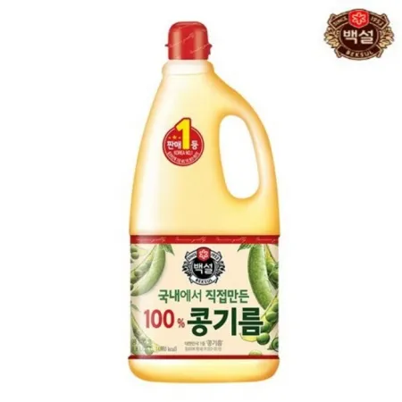 백설 콩식용유 1.8L 5개입