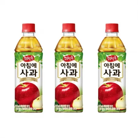 해태 과일촌 아침에사과 500ml 24개