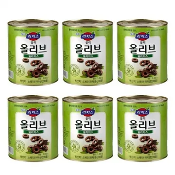 동서 리치스 블랙 올리브 슬라이스3kg 5개