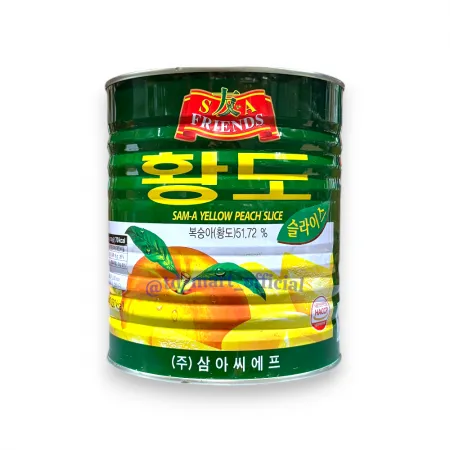 삼아 황도 슬라이스 2.9kg 1개