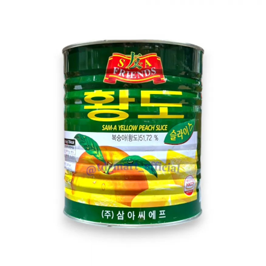 삼아 황도 슬라이스 2.9kg 1개 이미지