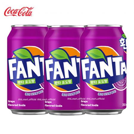 환타 업소용 포도 캔 350ml 24개