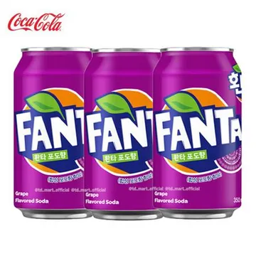 환타 업소용 포도 캔 350ml 24개