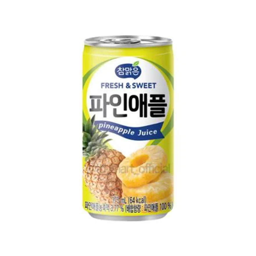 참맑은 파인애플 캔 175ml 30개 이미지