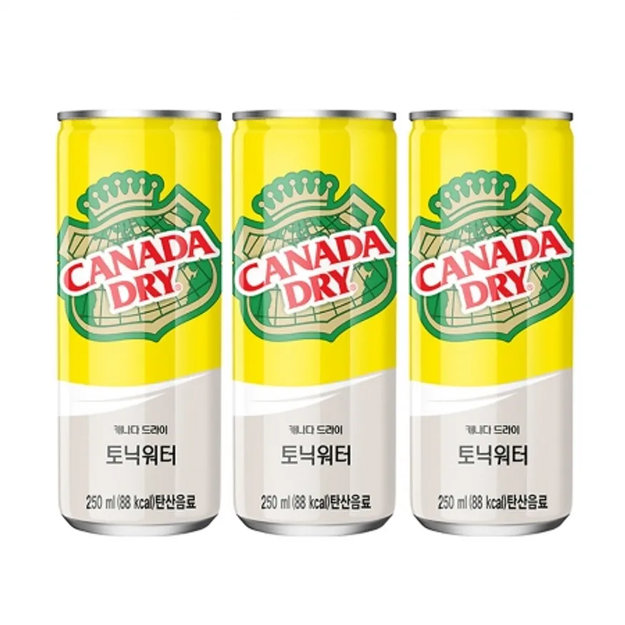 캐나다드라이 토닉워터 캔 250ml 30개 이미지