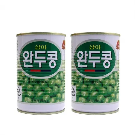 삼아 완두콩 400g 24개