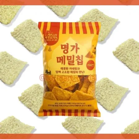 명가 메밀칩 카레맛 160g 1개