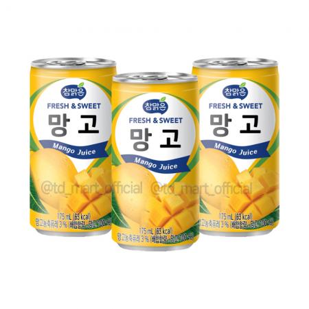 참맑은 망고 캔 175ml 30개