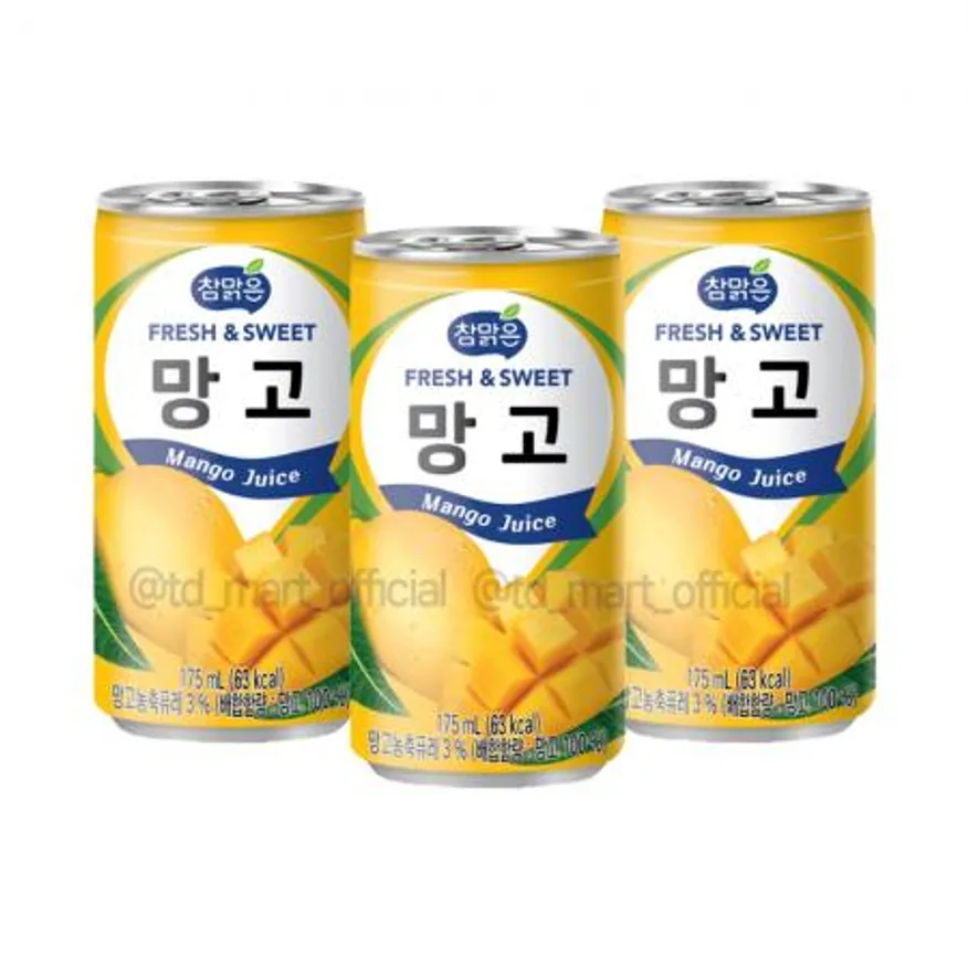 참맑은 망고 캔 175ml 30개 이미지