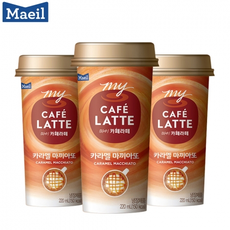 매일 카페라떼 카라멜 마끼아또 220ml 10개