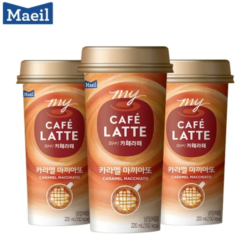 매일 카페라떼 카라멜 마끼아또 220ml 10개 이미지
