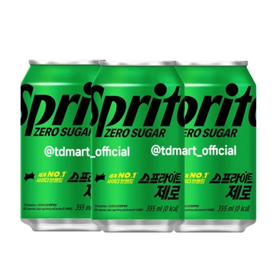 스프라이트 제로 355ml 24개 이미지
