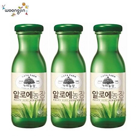 웅진 가야 알로에농장 180ml 48개